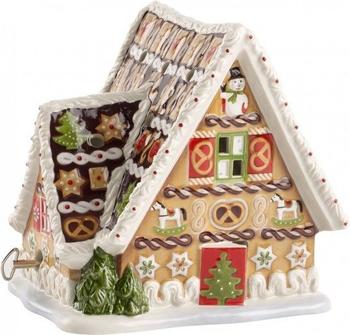 Villeroy & Boch Christmas Toys Lebkuchenhaus mit Spieluhr 16x13x16cm