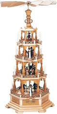 Müller Kleinkunst 4-stöckige Pyramide Heilige Geschichte (120 cm)