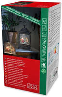Konstsmide 4351-000, Konstsmide LED-Laterne Weihnachtsmann, Sc (4351-000) Braun