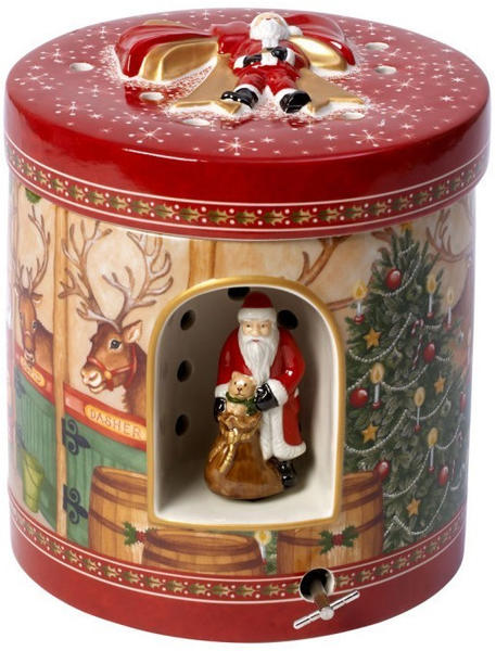 Villeroy & Boch Christmas Toys großes rundes Geschenkpaket Stall (1483276622)