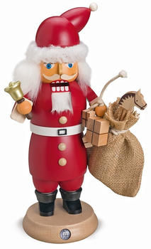 RauchKnacker Weihnachtsmann mit Glocke und Geschenkesack (14032)