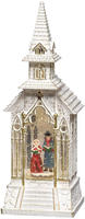 KONSTSMIDE LED Laterne "Weihnachtsdeko" LED-Modul 1 Stk. Warmwei&szlig; LED Kirche, wei&szlig;,