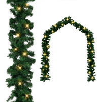 vidaXL Weihnachtsgirlande mit LED-Lichtern 20 m