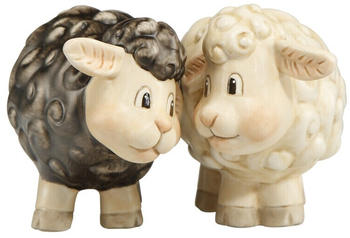 Goebel Porzellanmanufactur Goebel Schafe Berlyn und Leni Weihnachten