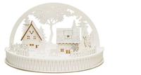 Konstsmide 3280-210, Konstsmide 3280-210 Schwibbogen Haus mit Tieren Warmwei&szlig;...