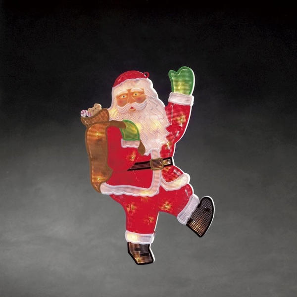 Konstsmide LED-Fensterbild Weihnachtsmann (2850-010)