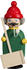 Seiffener Volkskunst Holz Räuchermann Figur Erzgebirge Kleine Gesellen 14 cm