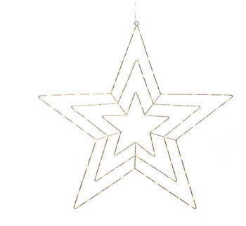 Konstsmide Micro LED Stern silber (1801-993)