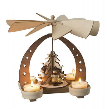 HGD Holz-Glas-Design GmbH HGD Pyramide Winterkinder (CP00-3135)
