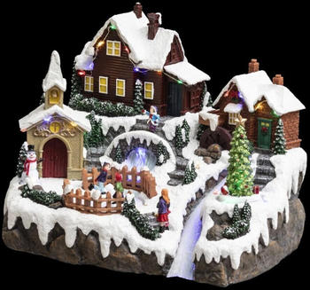 Feeric Lights & Christmas Christmas Village Frozen Lake