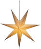 Konstsmide 5931-310, Konstsmide 5931-310 Weihnachtsstern Stern Grau mit Schalter