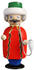Seiffener Volkskunst Holz Räuchermann Figur Erzgebirge Kleine Gesellen 14 cm