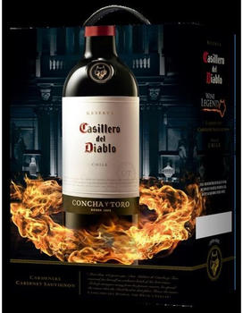 Casillero del Diablo Cabernet Sauvignon mit Geschenkverpackung 0,75l