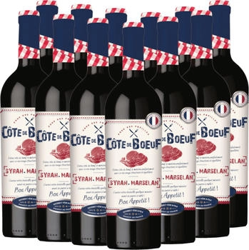 GCF Cote de Boeuf Rouge Syrah-Marselan 12x0,75l