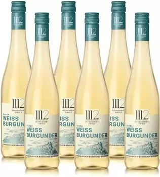 Markgraf von Baden »Elfhundertzwölf« 1112 Weißburgunder 0,75l