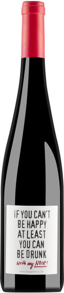Emil Bauer & Söhne 'If you cant be happy at least you can be drunk' Cuvée Noir trocken 0,75l