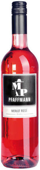 Pfaffmann Merlot QbA trocken Rosé M.P. 0,75l