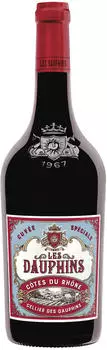 Les Dauphins Côtes du Rhône AOC 0,75l