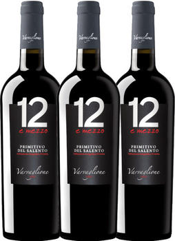 Varvaglione 12 e Mezzo Primitivo del Salento IGP 3x0,75l