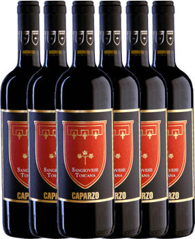 Cantina Caparzo Sangiovese di Toscana IGT 6x0,75l