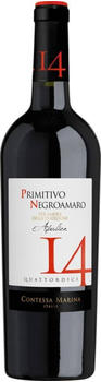 Contessa Marina Primitivo Negroamaro Puglia IGT 14 Cont Marina 0,75l