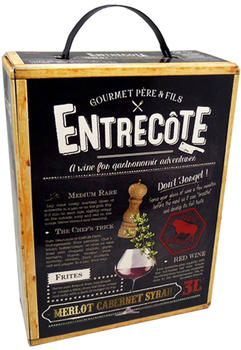 Entrecôte Merlot Cabernet Syrah 3,0l Bag-in-Box