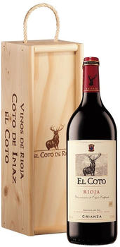 El Coto Crianza Rioja DOCa Magnum 1,5l + Holzkiste