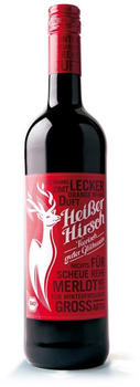 Heißer Hirsch Bio-Glühwein rot 0,75l
