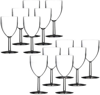 Rosti Mepal Kunststoff-Weingläser 12er Set Gläser