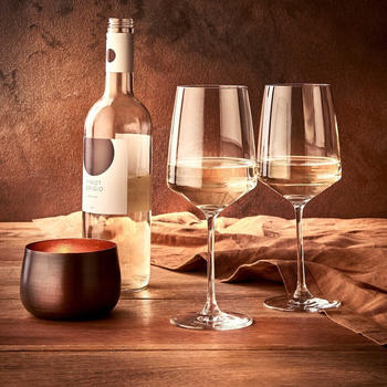 Butlers WINE & DINE 6x Weißweingläser 520ml Gläser