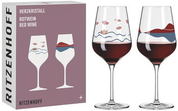 Ritzenhoff Herzkristall Rotweinglas-Set H23 Von Aurélie Girod | Applefield