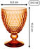 Villeroy & Boch Boston Coloured Rotweinglas 310 ml Apricot 4er Set