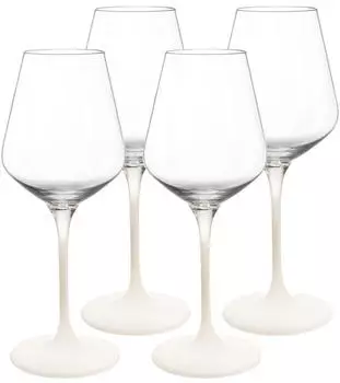 Villeroy & Boch Rock Blanc Weißweinkelch 380 ml 4er Set