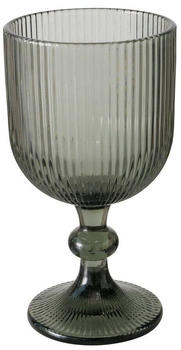 Boltze Weinglas aus geriffeltem Glas RIGANO