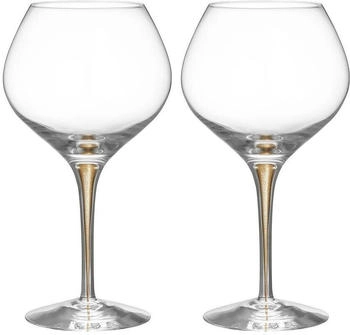 Orrefors Intermezzo Bouquet Weinglas Gold 70 cl 2er-Set