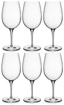 Luigi Bormioli Paket Bormioli 6 Weingläser Glas Vino Groß Palace