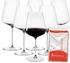 Spiegelau Bordeauxgläser + Poliertuch Definition 750 ml 6er Set