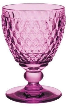 Villeroy & Boch Boston Berry Weißweingläser 4er Set, 230 ml Rosa
