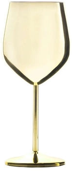 Intirilife 2x Weingläser aus Edelstahl in Glänzend Gold - 21 x 9 cm - 400 m Intirilife 2x Weingläser aus Edelstahl in Glänzend Gold - 21 x 9 cm - 400 m