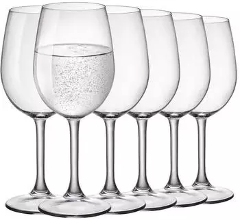 Bormioli Rocco 6 WEINGLÄSER 615 ml Glas SET Weinkelche BORMIOLI ROCCO INVENTA XL