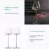 Intirilife Weinglas-Set 500ml Kristallglas spülmaschinenfest, 6er-Set (IL-100998-6)