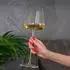 Intirilife Weinglas-Set 500ml Kristallglas spülmaschinenfest, 6er-Set (IL-100998-6)