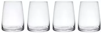 Mikasa Palermo Kristall Stiellose Weingl&auml;ser 4er-Set, 350ml (MKPALDOF4PC)