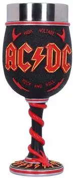 Nemesis Now AC/DC High Voltage Weinglas mit H&ouml;rnern, Resin (B5535T1)
