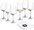 Leonardo Puccini Weißweingläser 6er-Set mit Poliertuch, 560ml (040977)