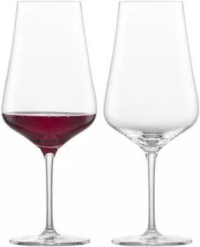 Schott-Zwiesel Bouquet Bordeaux Rotweinglas, 2er-Set, Tritan-Kristallglas (123737)