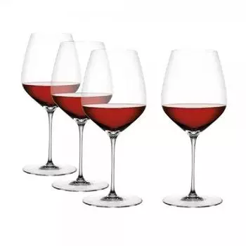 Spiegelau Hi-Lite Burgunderglas Rotweinglas 734ml, 4er-Set (1750470)