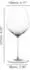 Spiegelau Hi-Lite Burgunderglas Rotweinglas 734ml, 4er-Set (1750470)