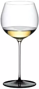 Riedel Fatto a Mano Black Tie Oaked Chardonnay Weinglas, 660ml (4110/07)
