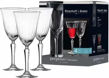 Ritzenhoff & Breker Perpetuo Weinglas 330ml 4er-Set (822410)